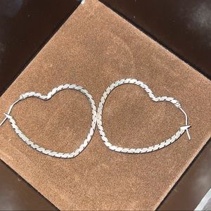 Park Lane Traces Heart Earrings